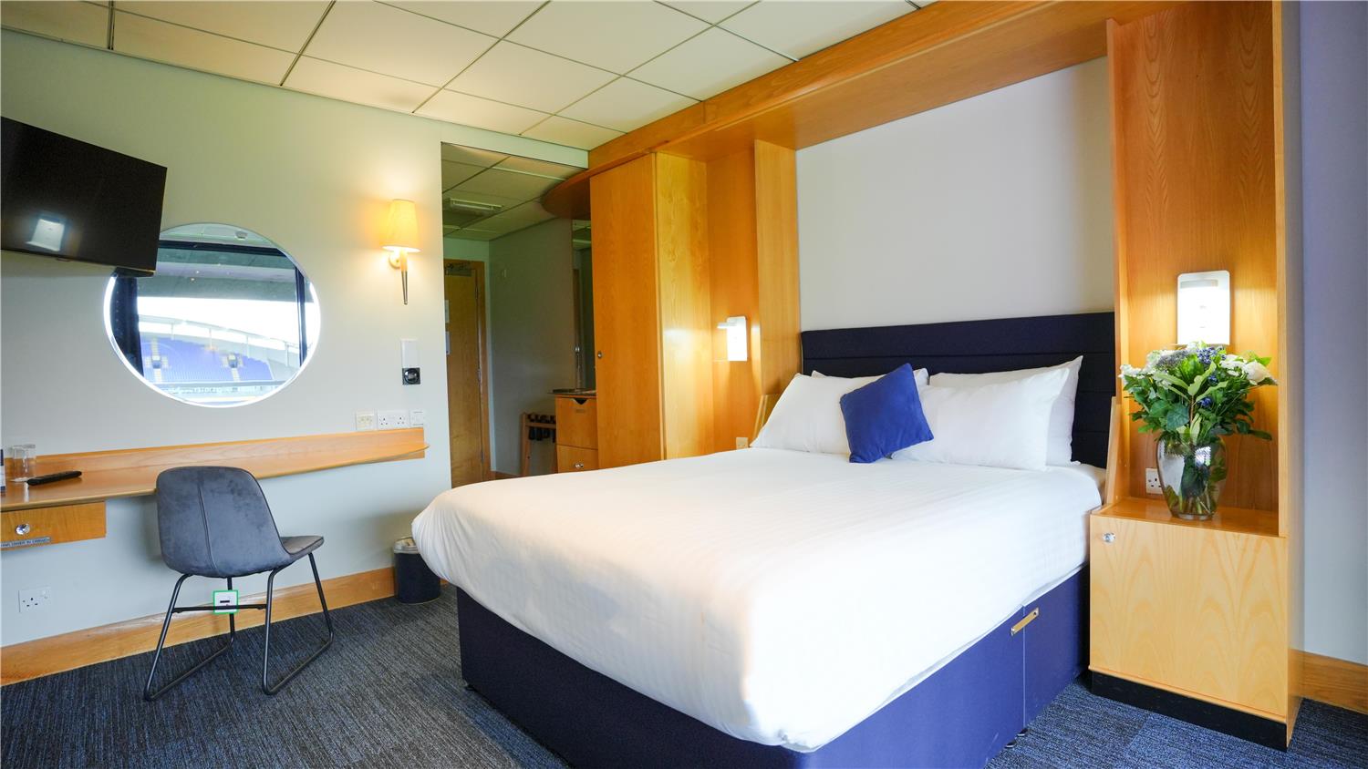 Chambre double avec 1 ou 2 lits, avec vue
