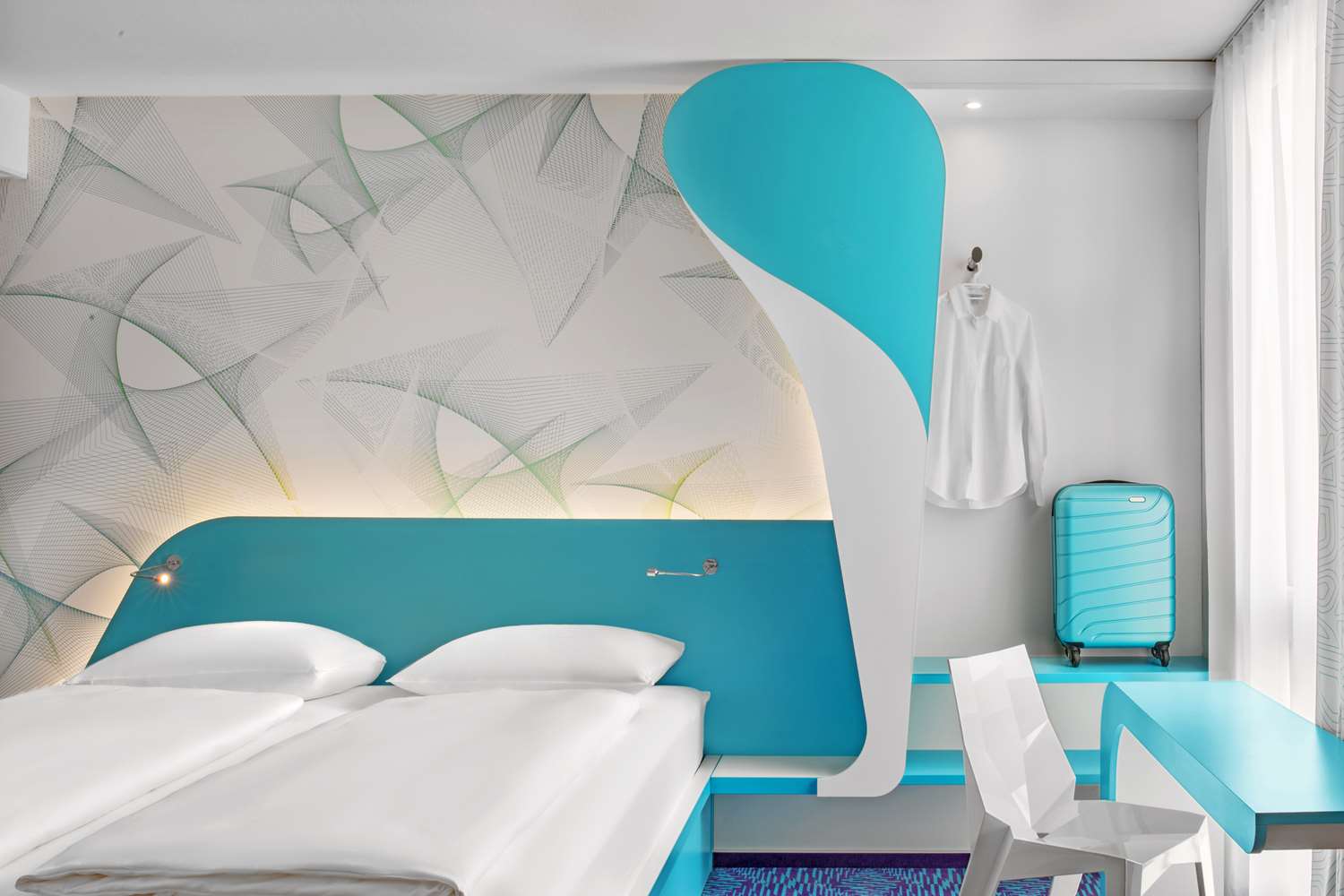 Habitación doble, de diseño