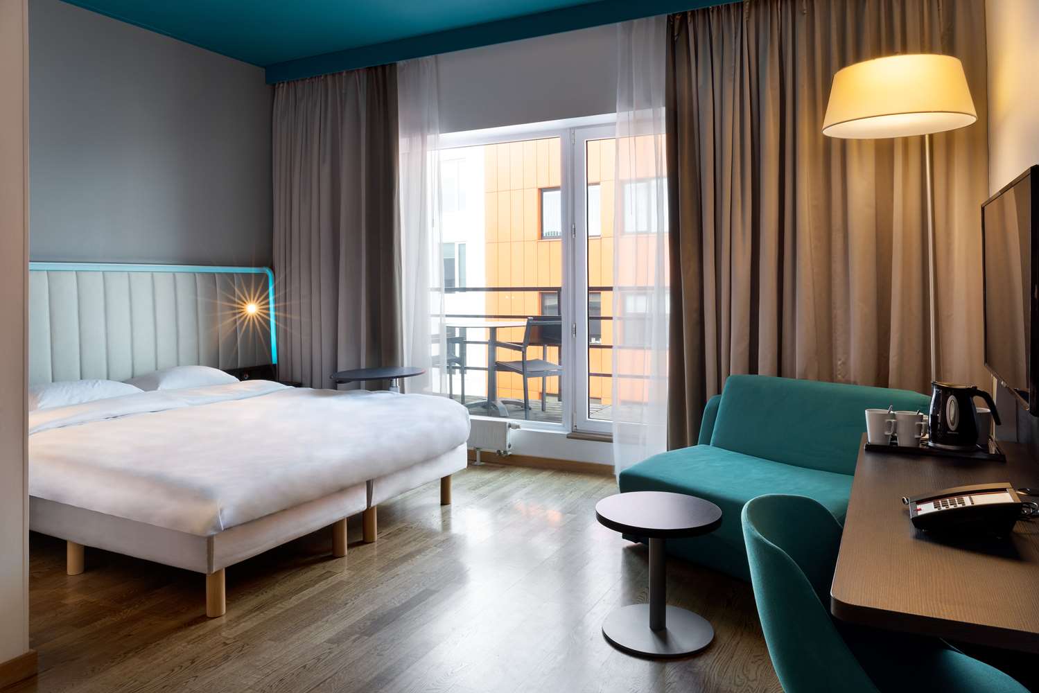 Habitación doble, superior, balcón