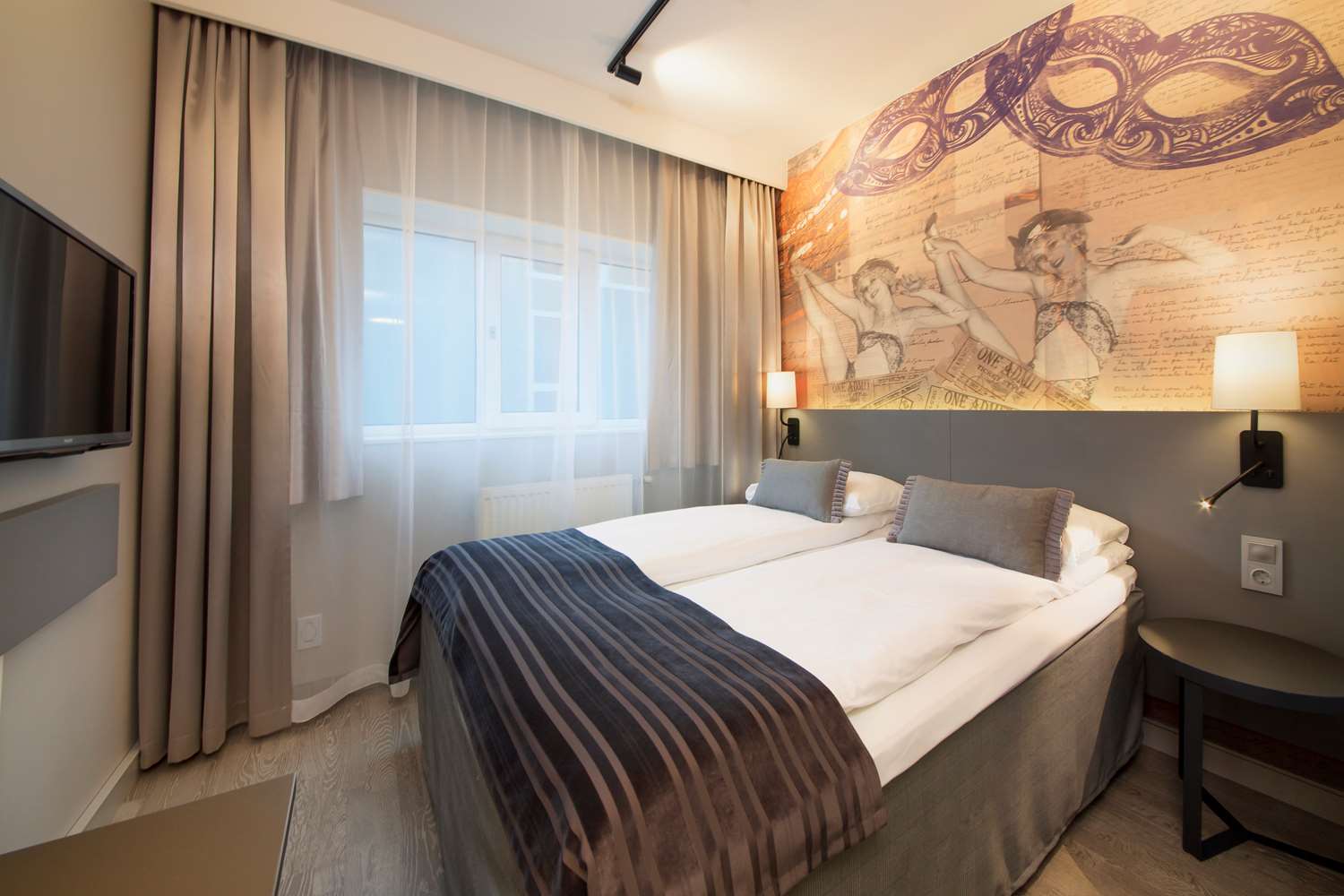 Habitación doble, económica