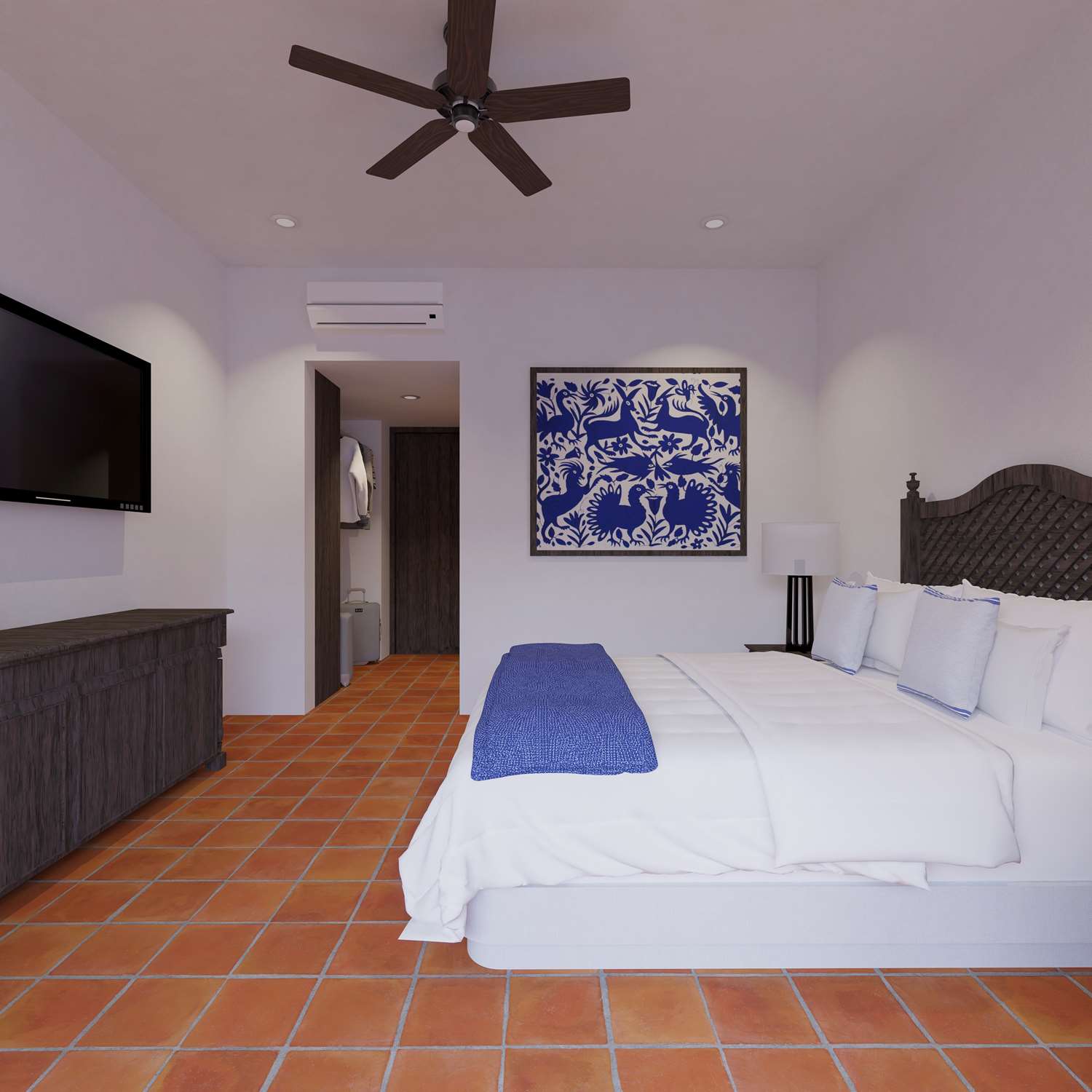 Double room, terrace