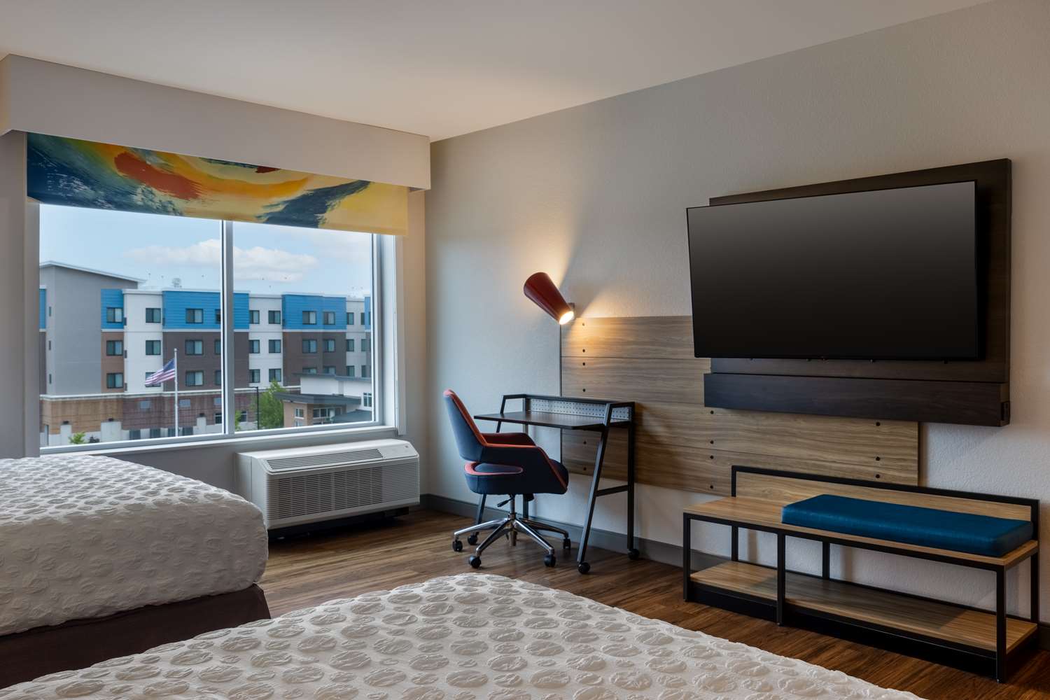 Chambre avec 2 lits