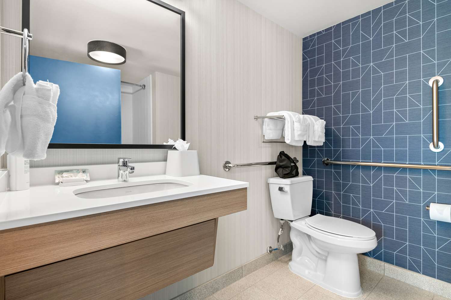 Chambre double, accessible