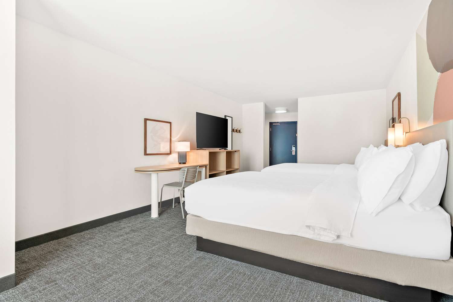 Chambre avec 2 lits
