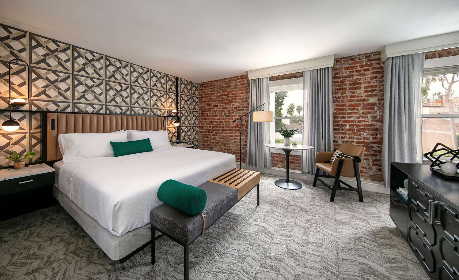 Chambre double, accessible