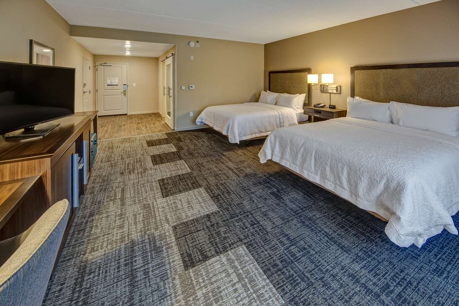 Twin room, accessible
