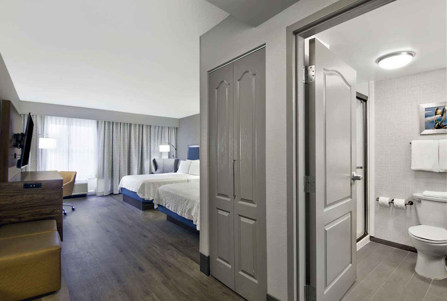 Twin room, accessible
