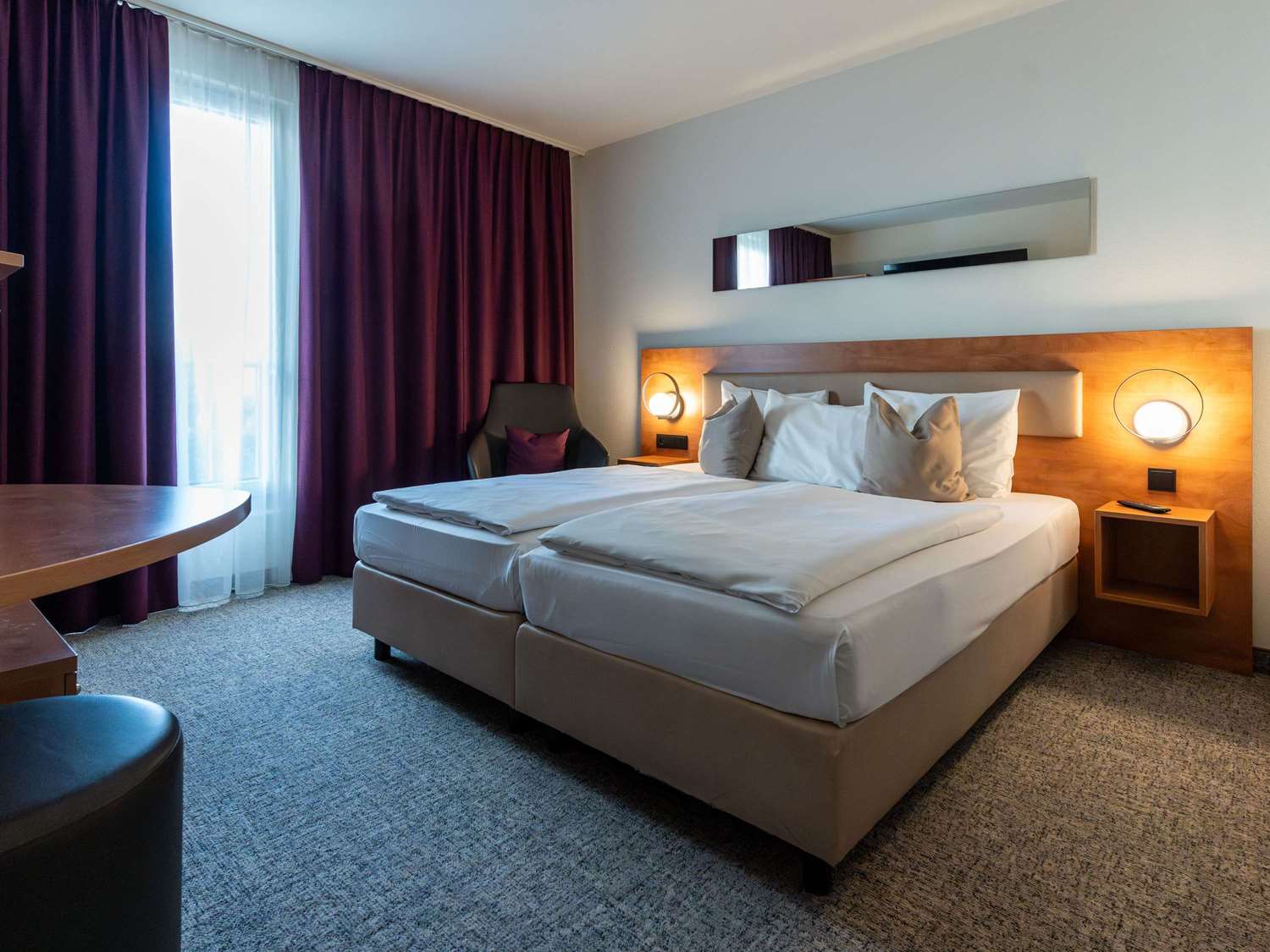 Chambre avec 2 lits