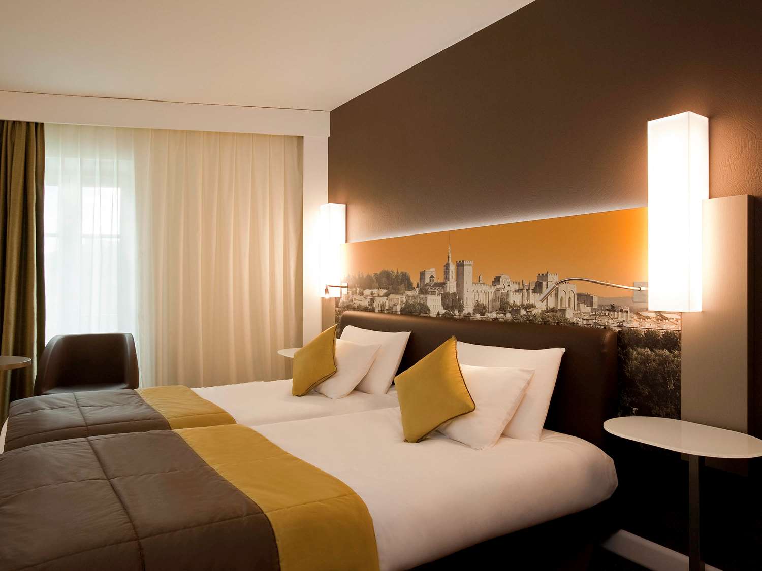 Chambre avec 2 lits, classique
