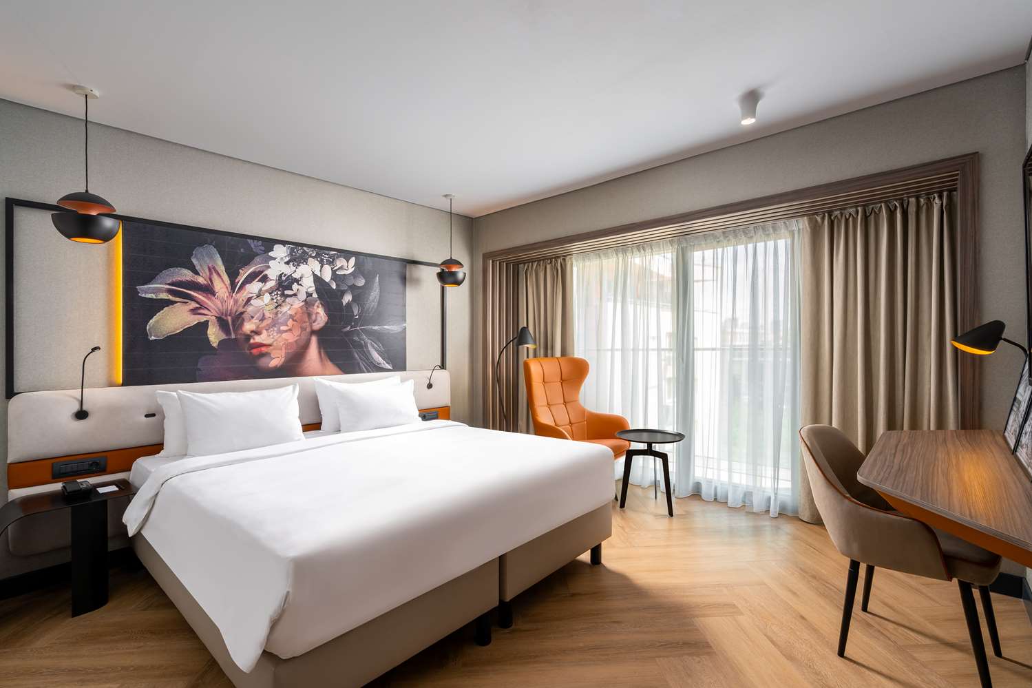 Chambre double avec 1 ou 2 lits, premium