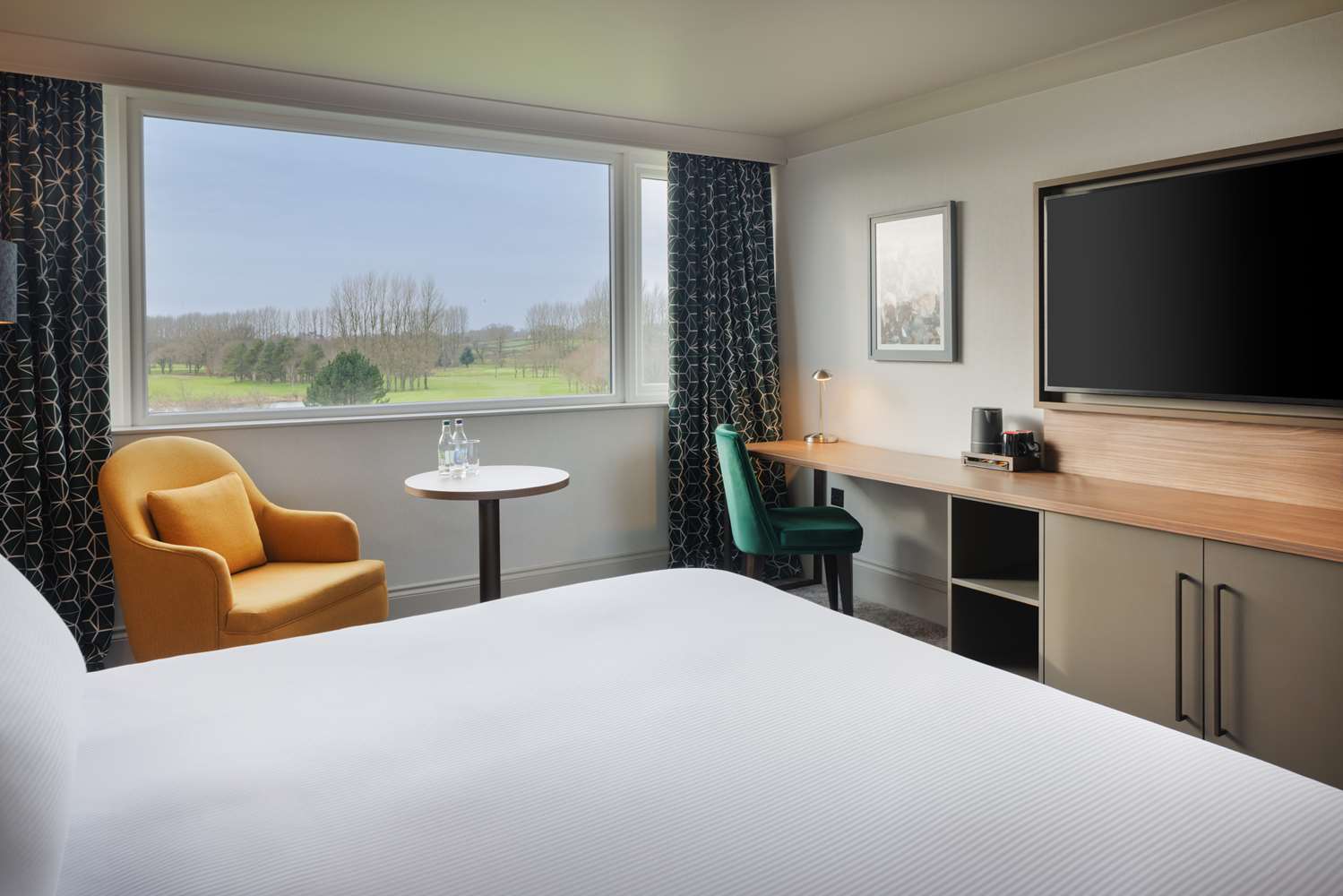 Deluxe habitación con vista al golf
