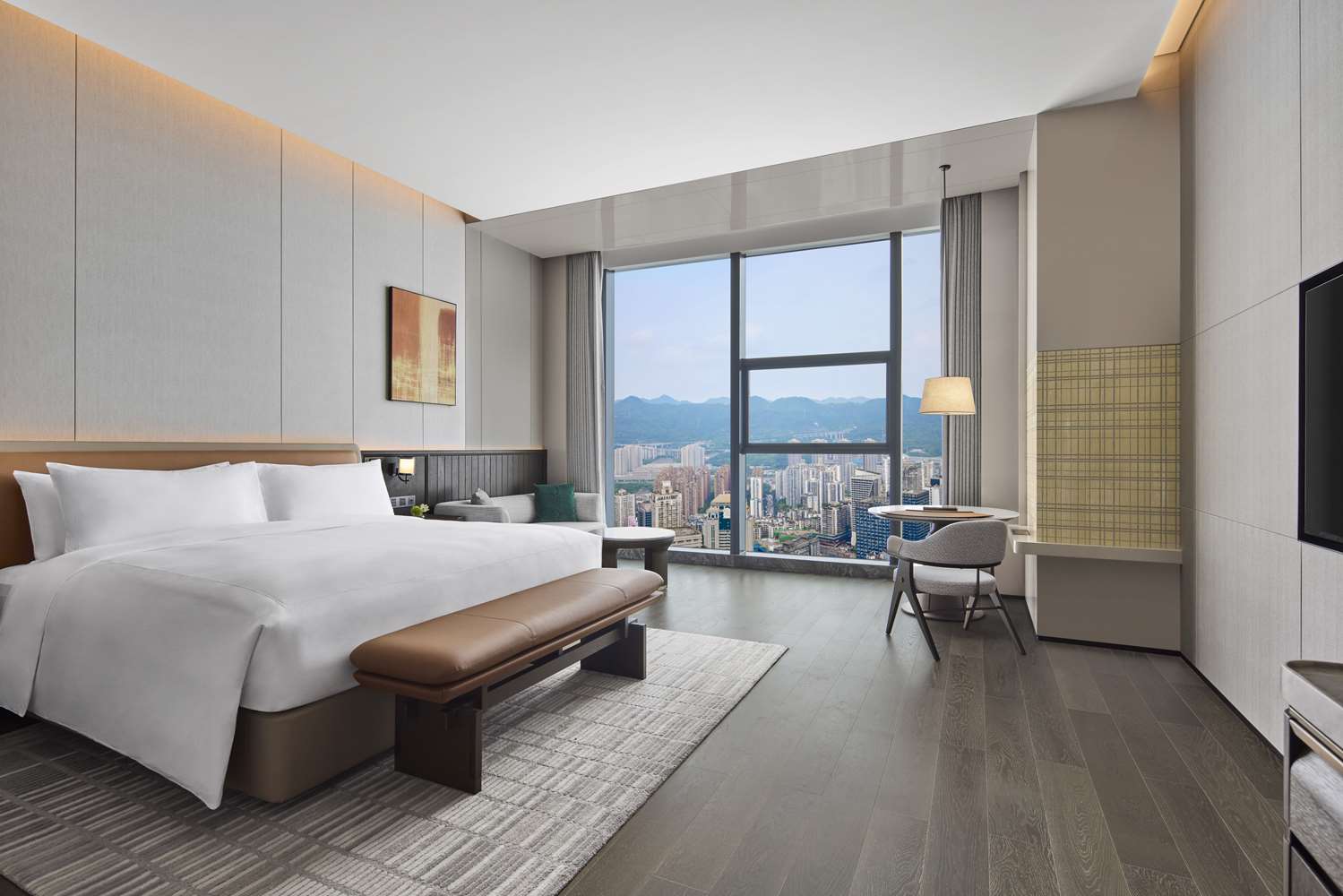 Chambre double, deluxe, vue sur la ville