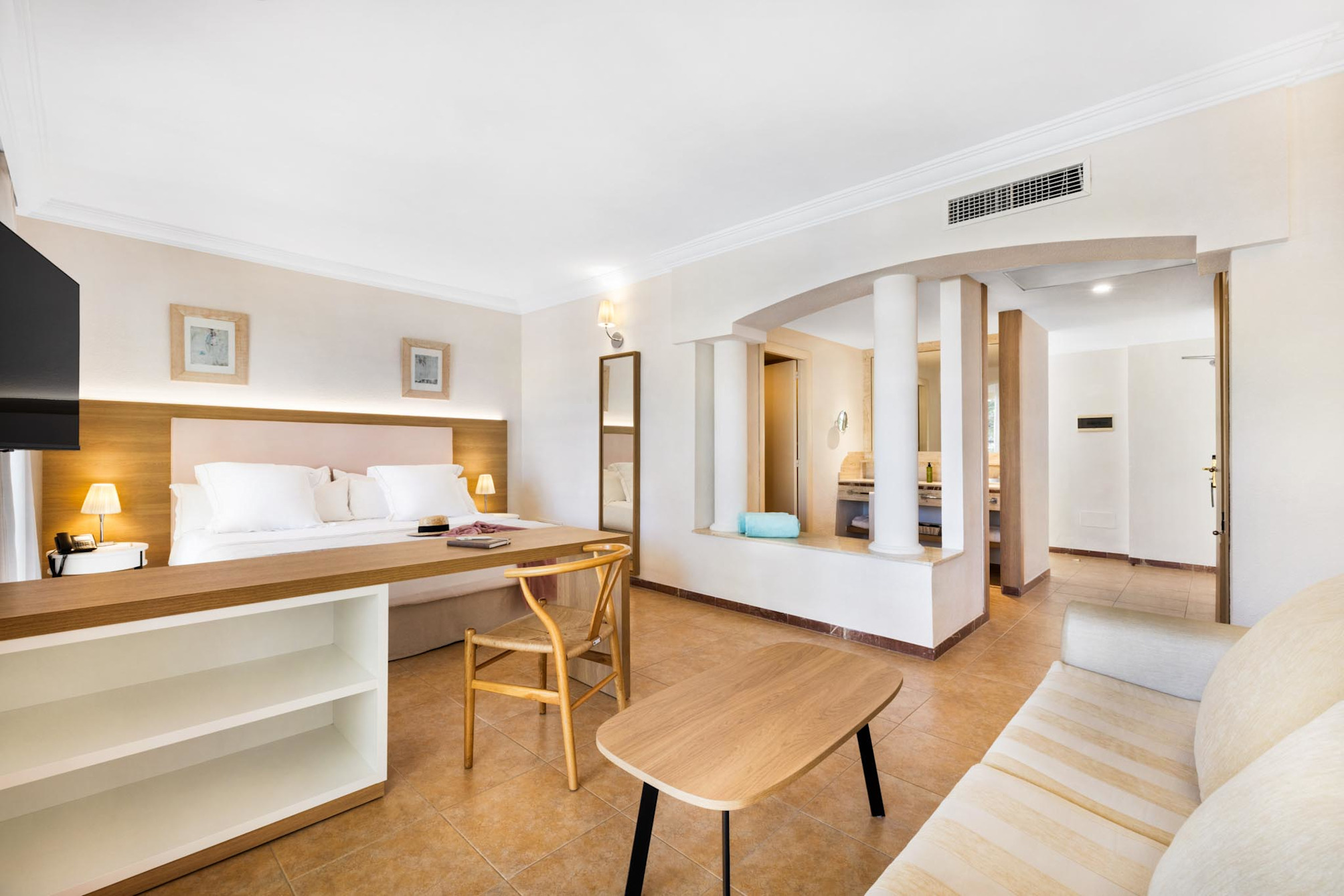 Junior suite with garden