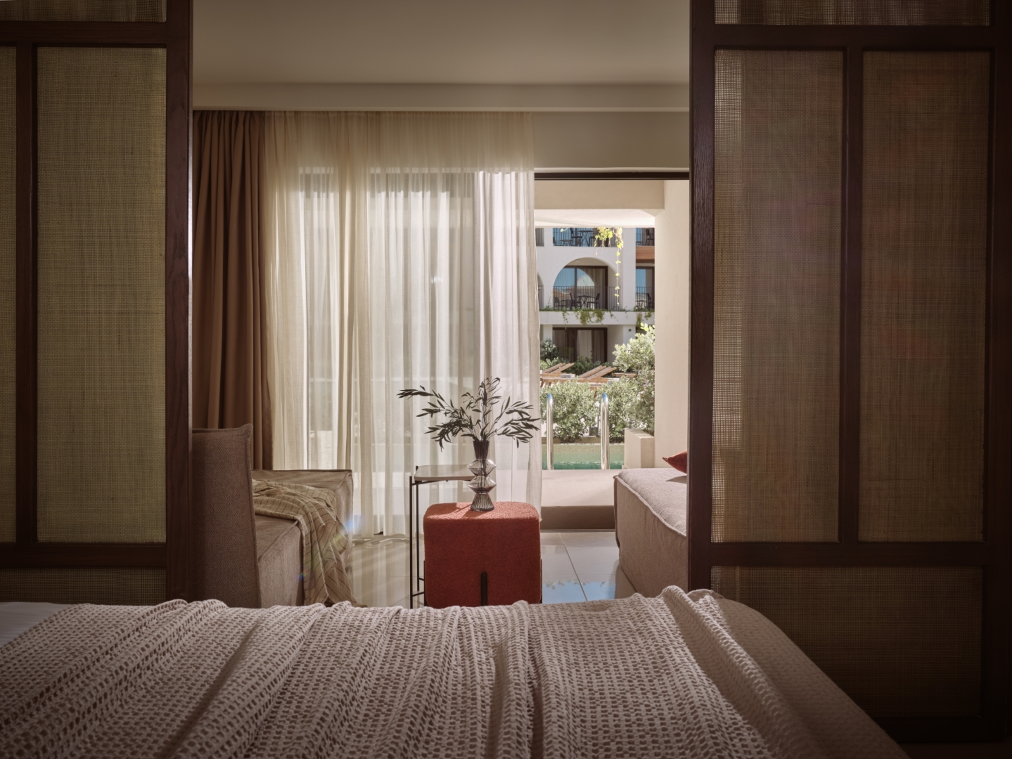 Deluxe 1 camera da letto suite con piscina condivisa