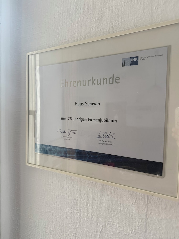 Milano - Colonia - Hotel Haus Schwan Köln