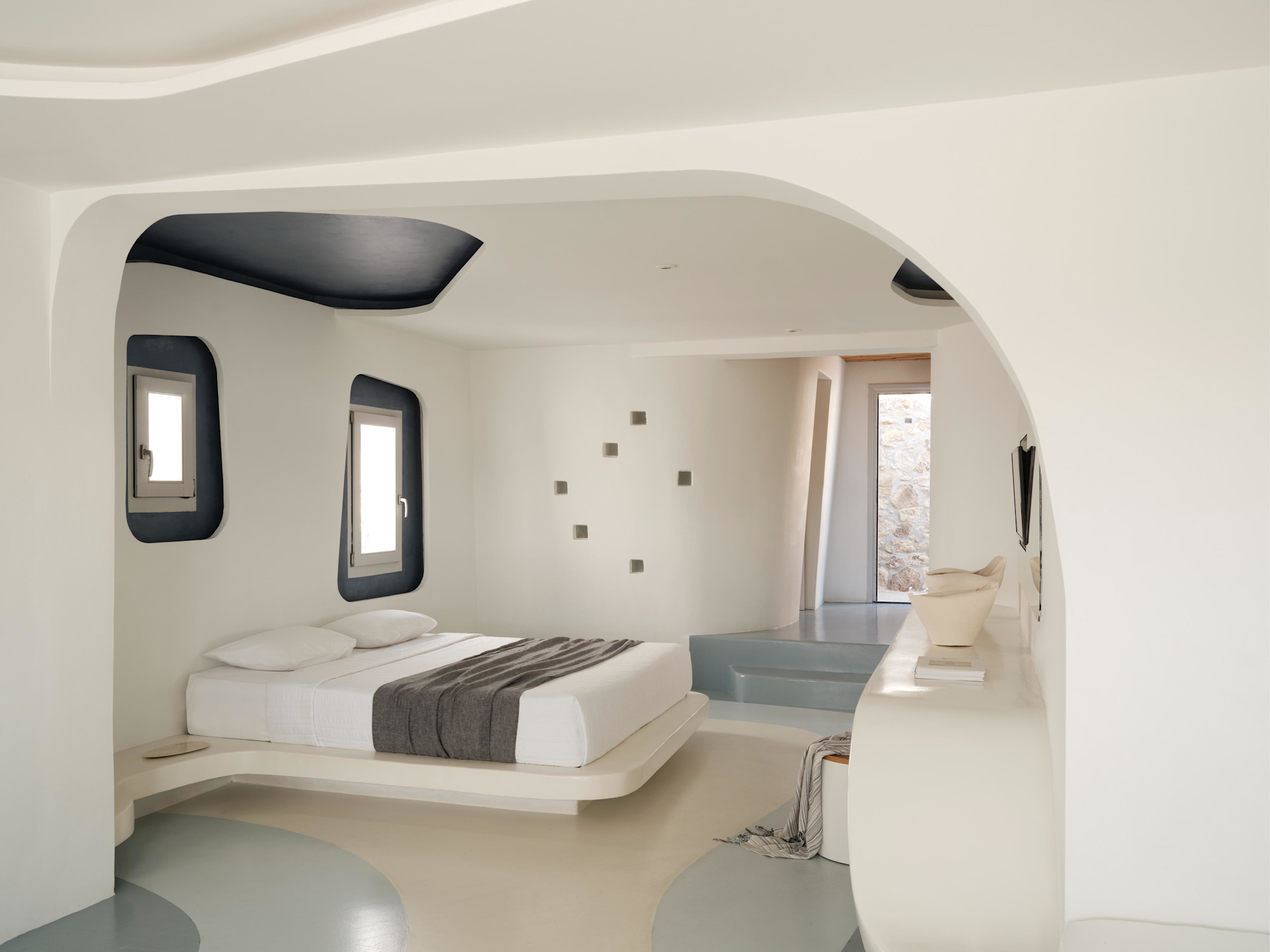 Big blue suite sea view and jacuzzi