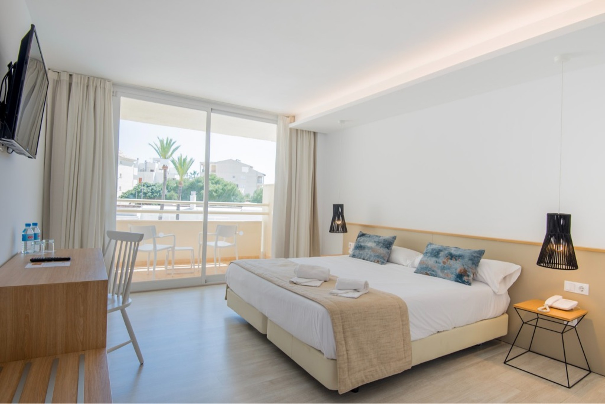 Chambre double / lits jumeaux