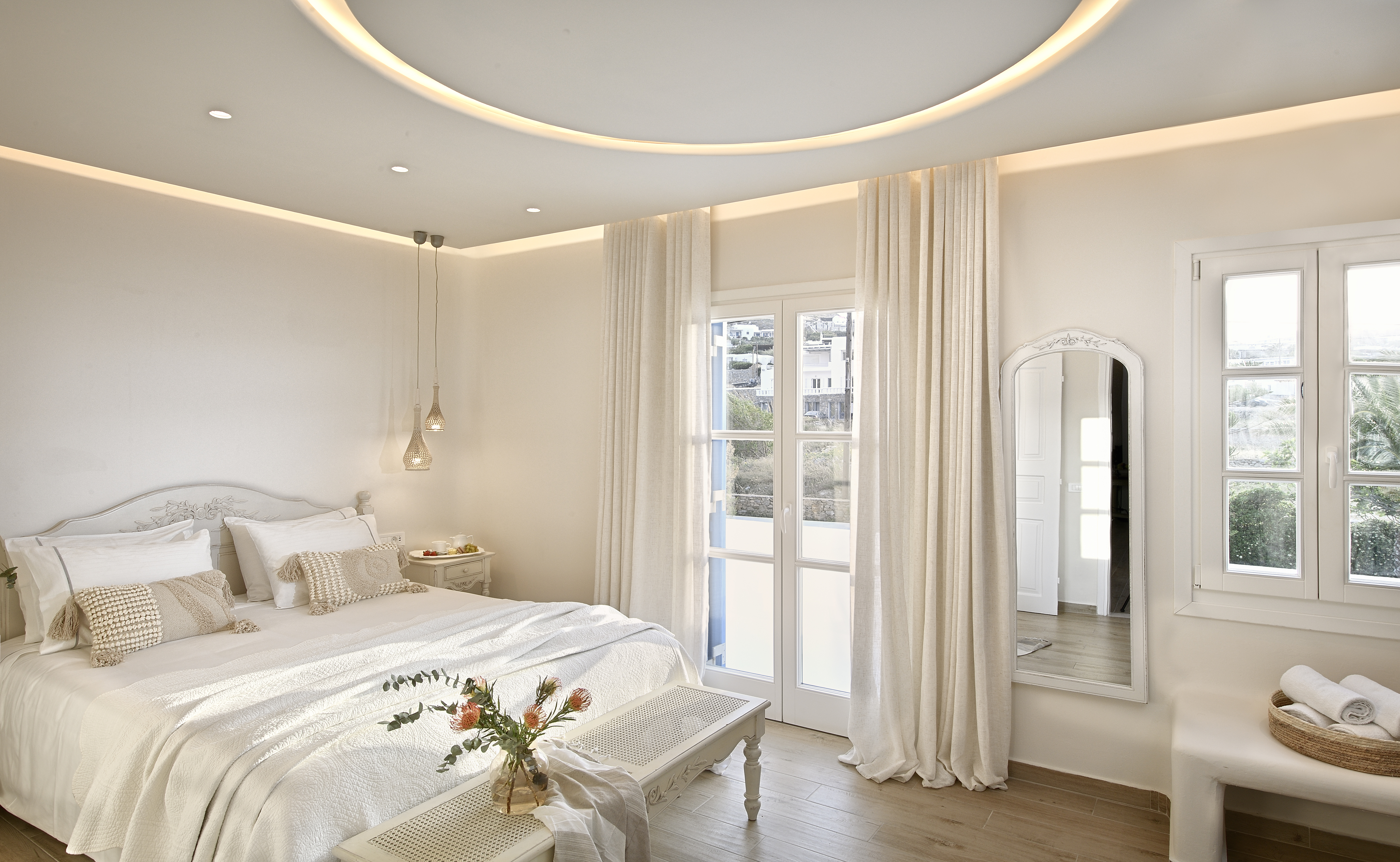 Family suite with sea view