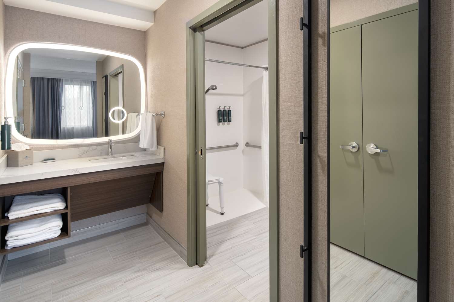Suite, vista sul cortile