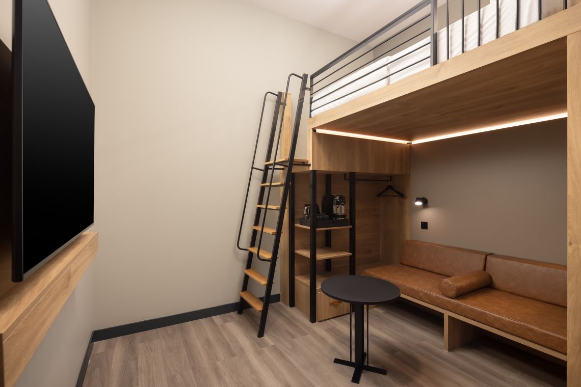 Moxy hideaway loft (windowless)