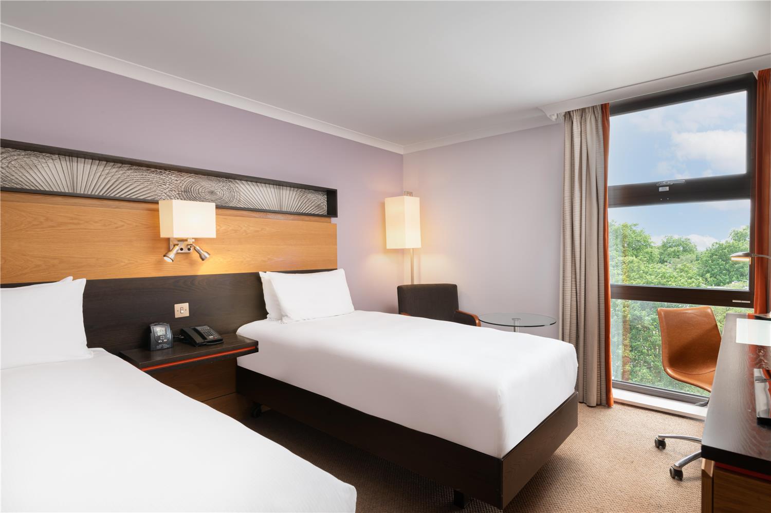 Chambre avec 2 lits