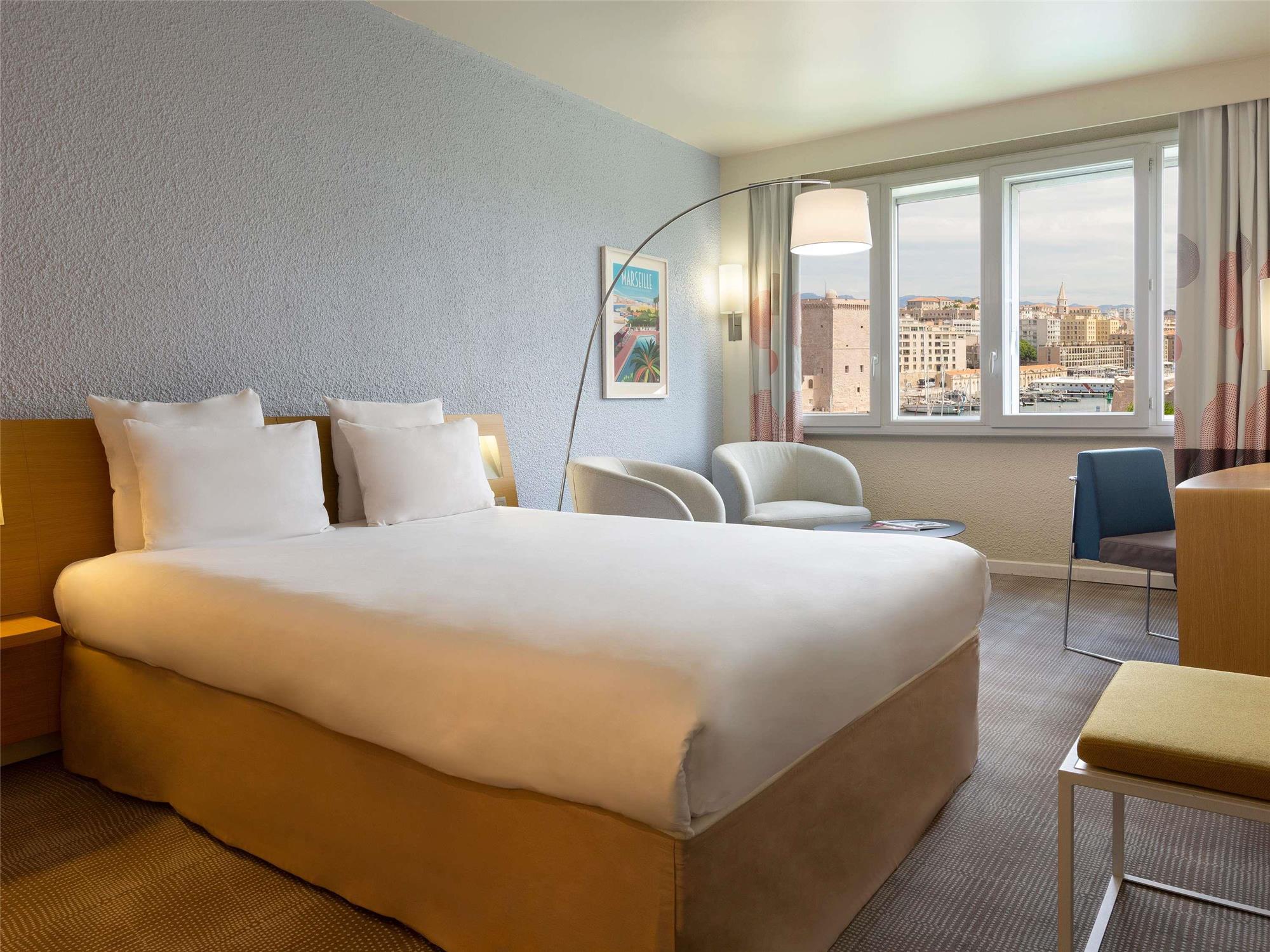 Deluxe habitación con vista puerto