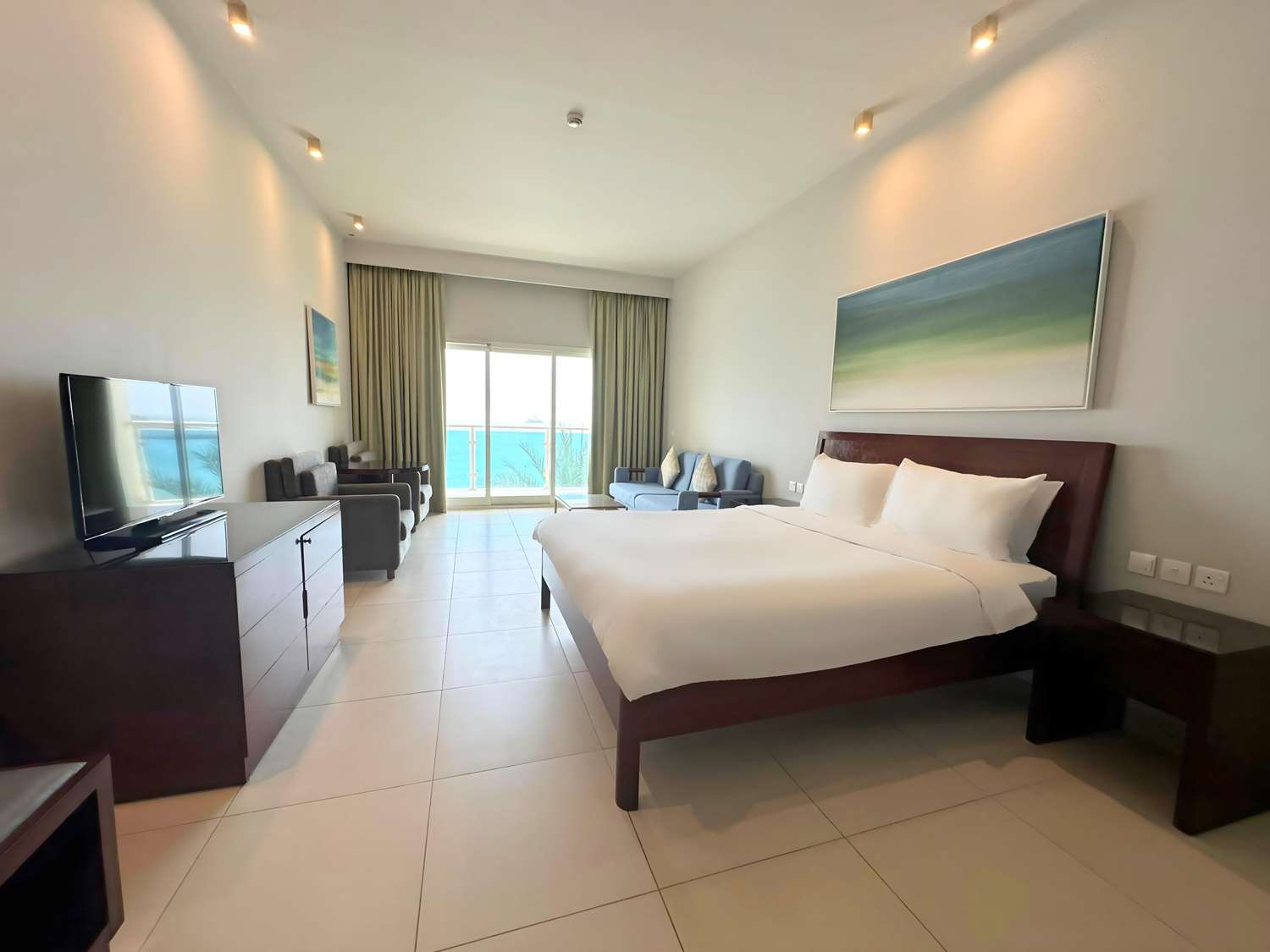 Habitación doble de 1 o 2 camas, premium, vistas al océano, balcón