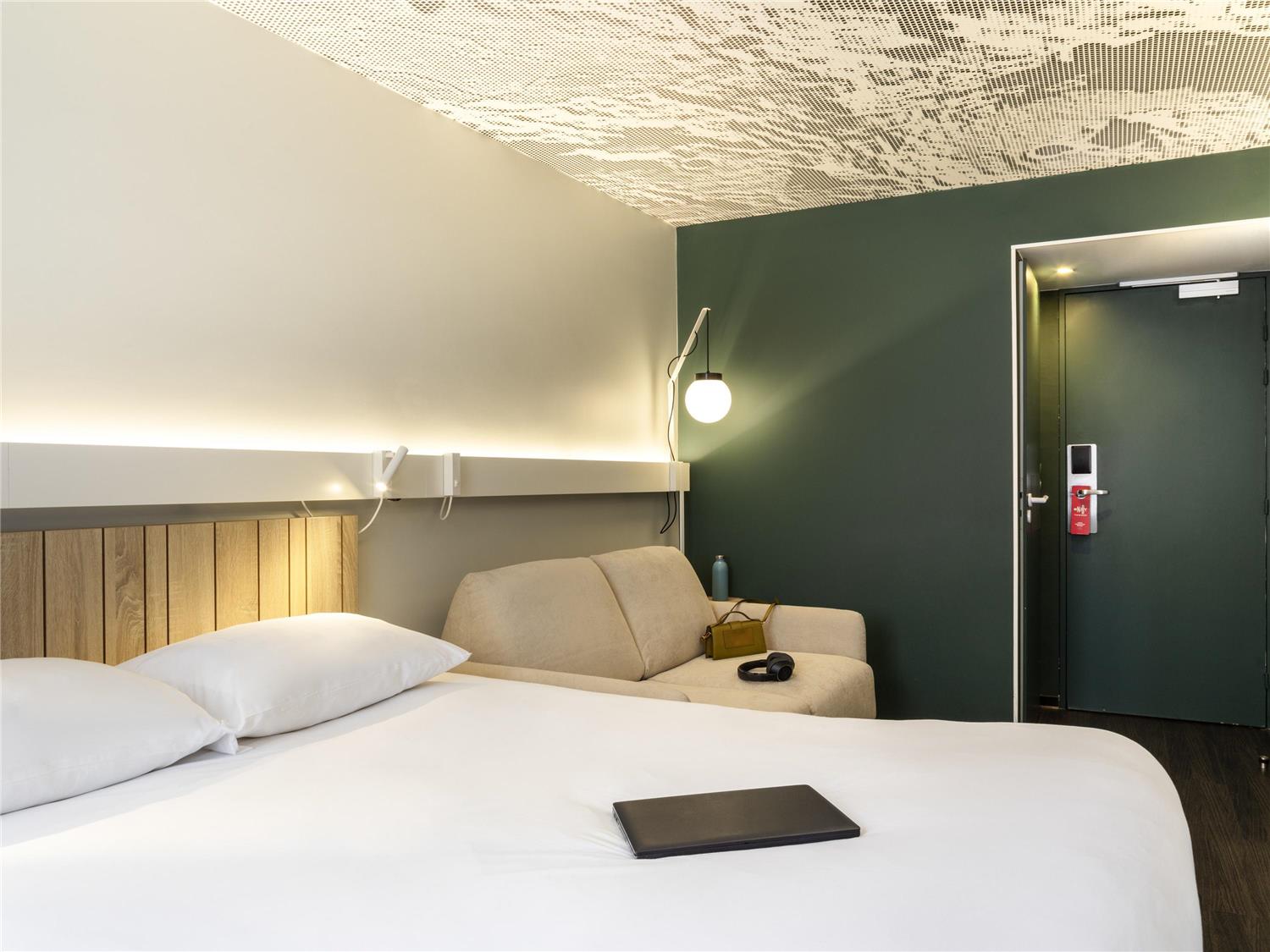 Chambre avec 2 lits