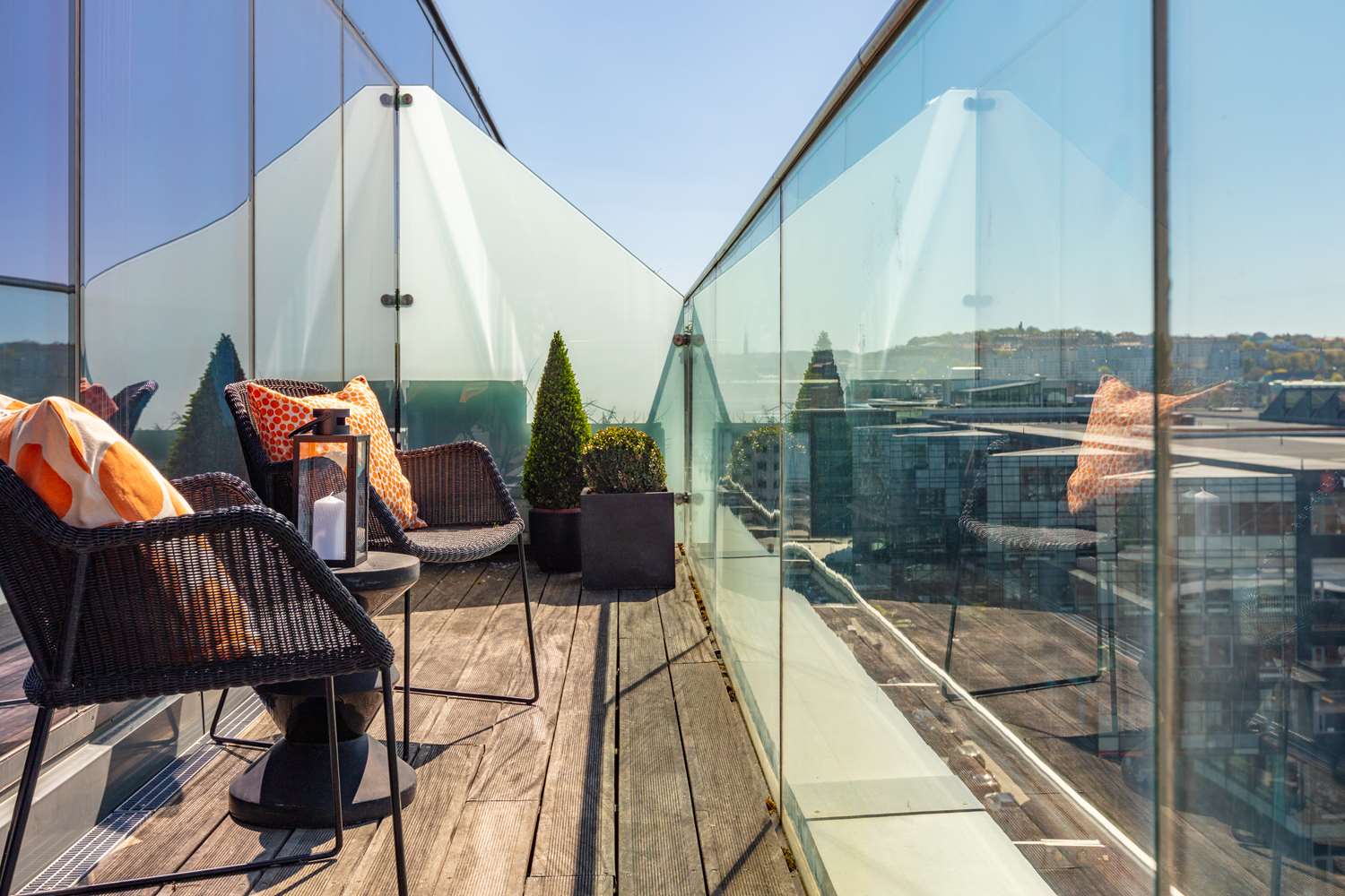 Junior suite with balcony