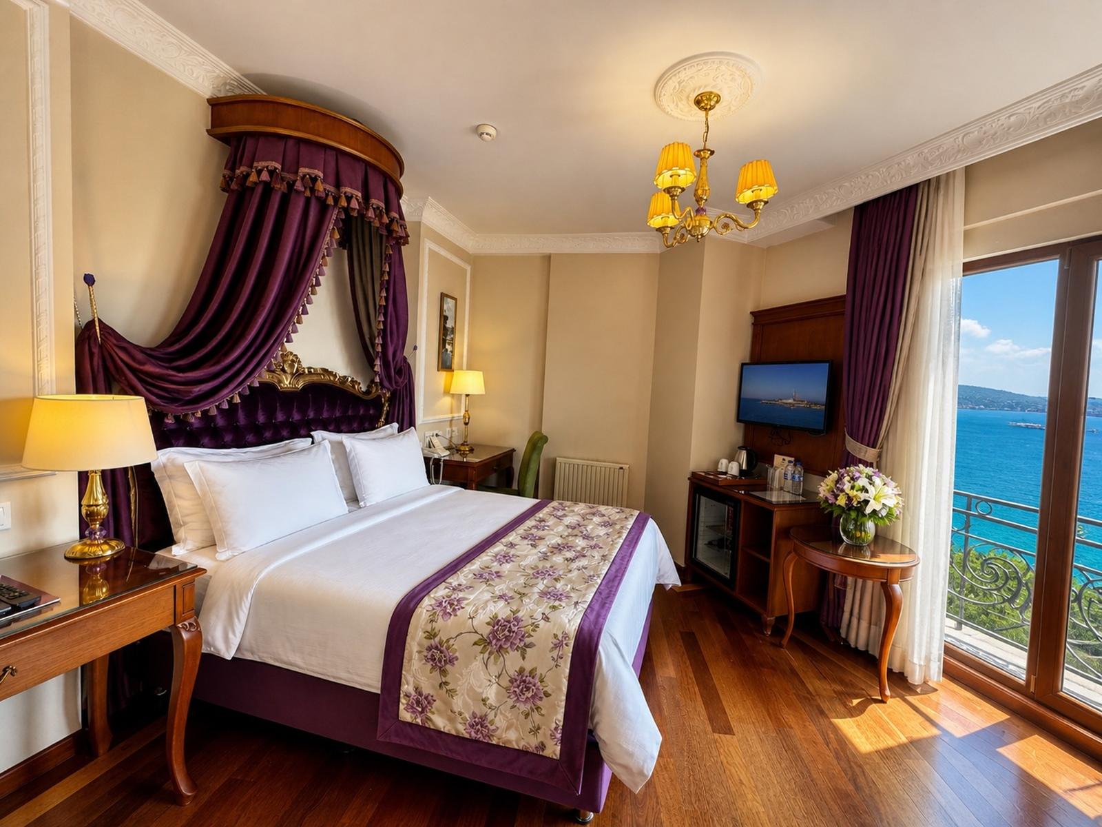 Superior suite sea and bucoleon palace view 22m2