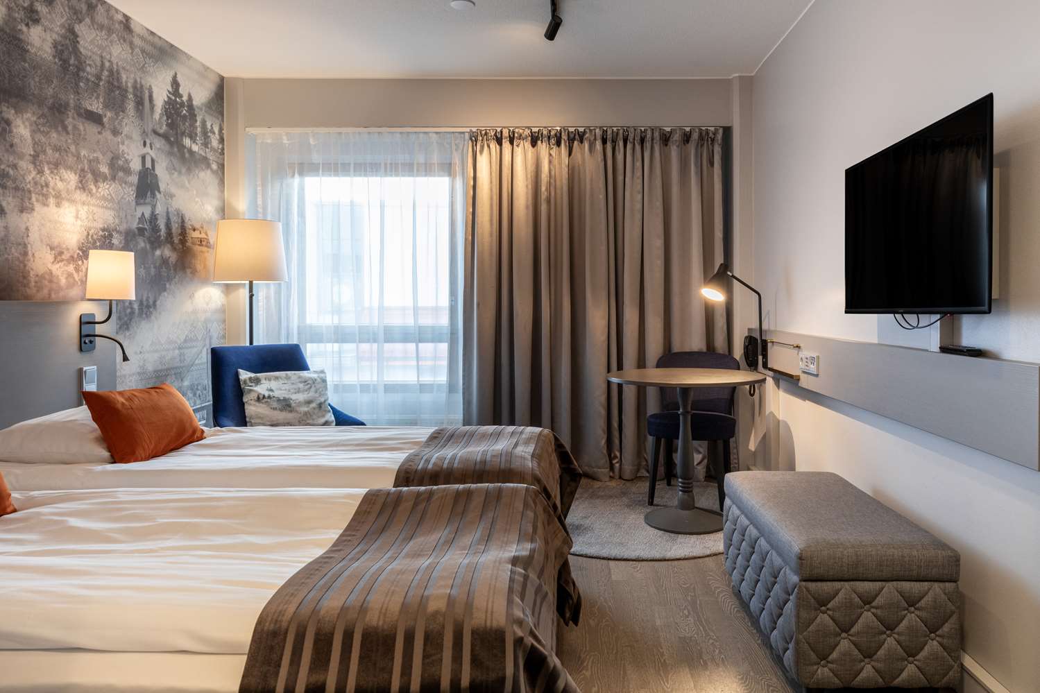 Standard chambre lits jumeaux