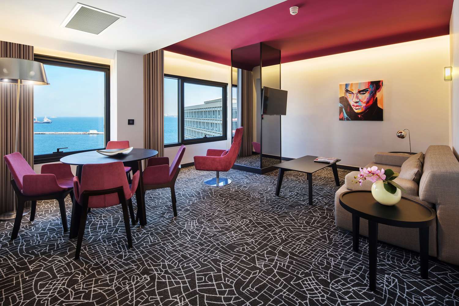 Suite avec vue sur la mer