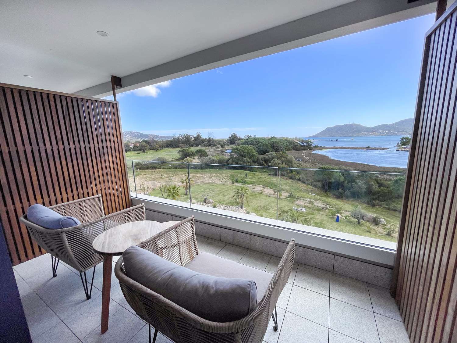 Camera doppia, superior, vista sul mare, balcone
