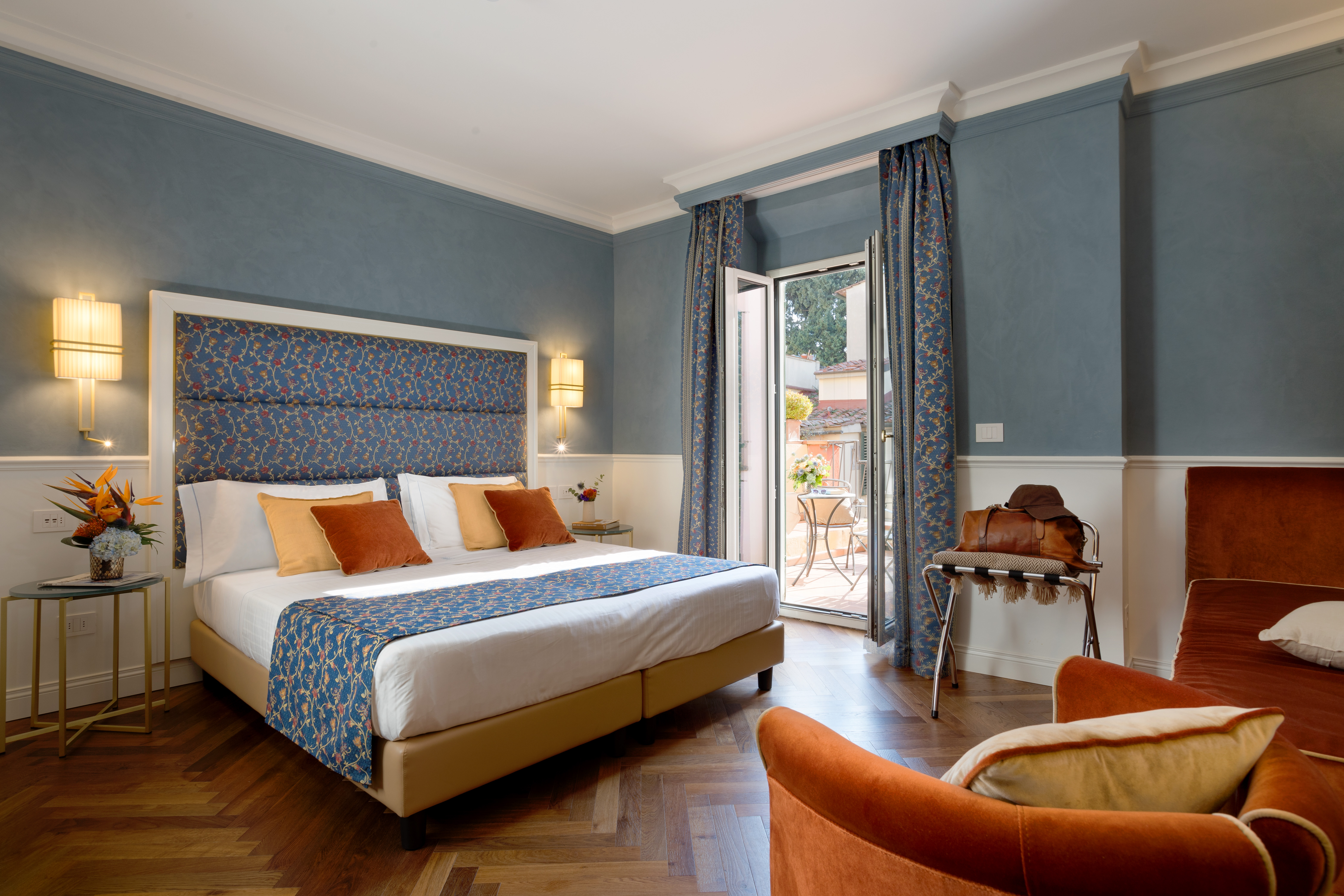 Triple triple room with balcony