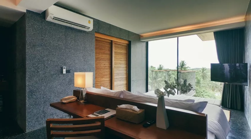 Sky suite panoramic view