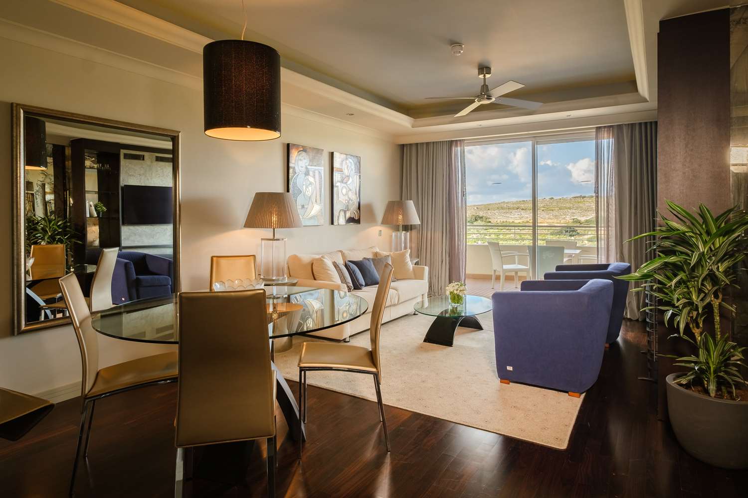 Premium suite  country view
