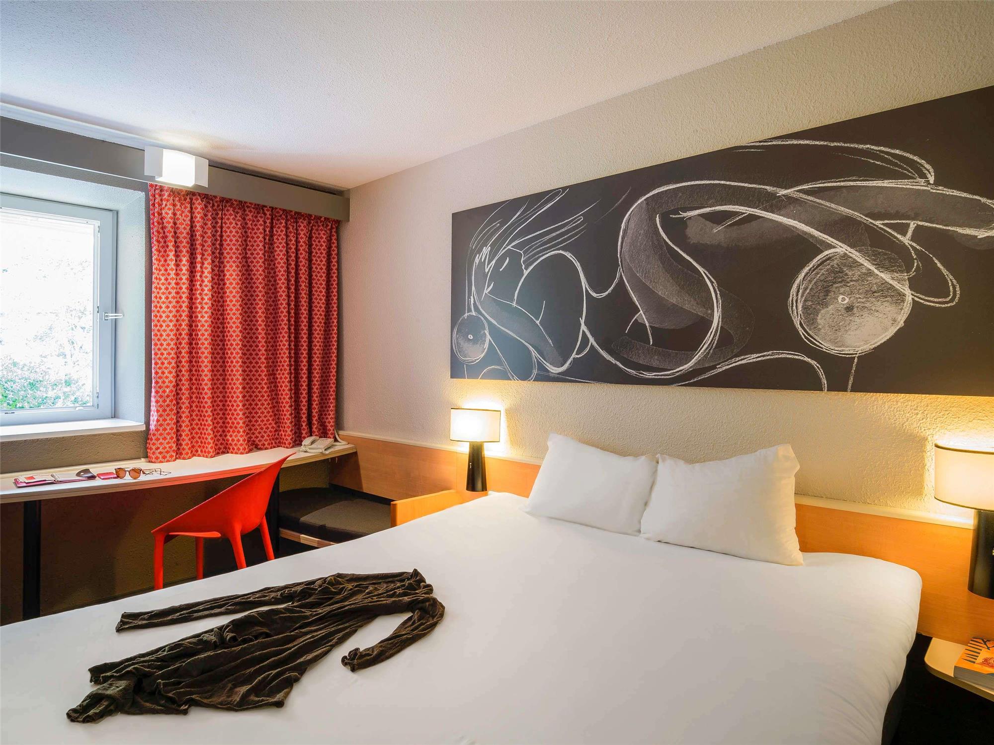 Chambre avec 2 lits