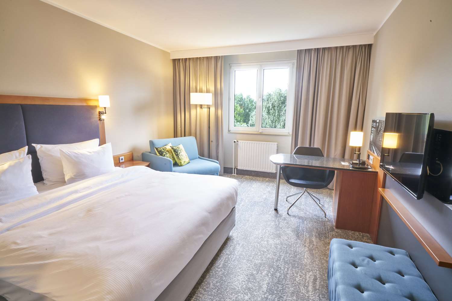 Superior zimmer mit parkblick