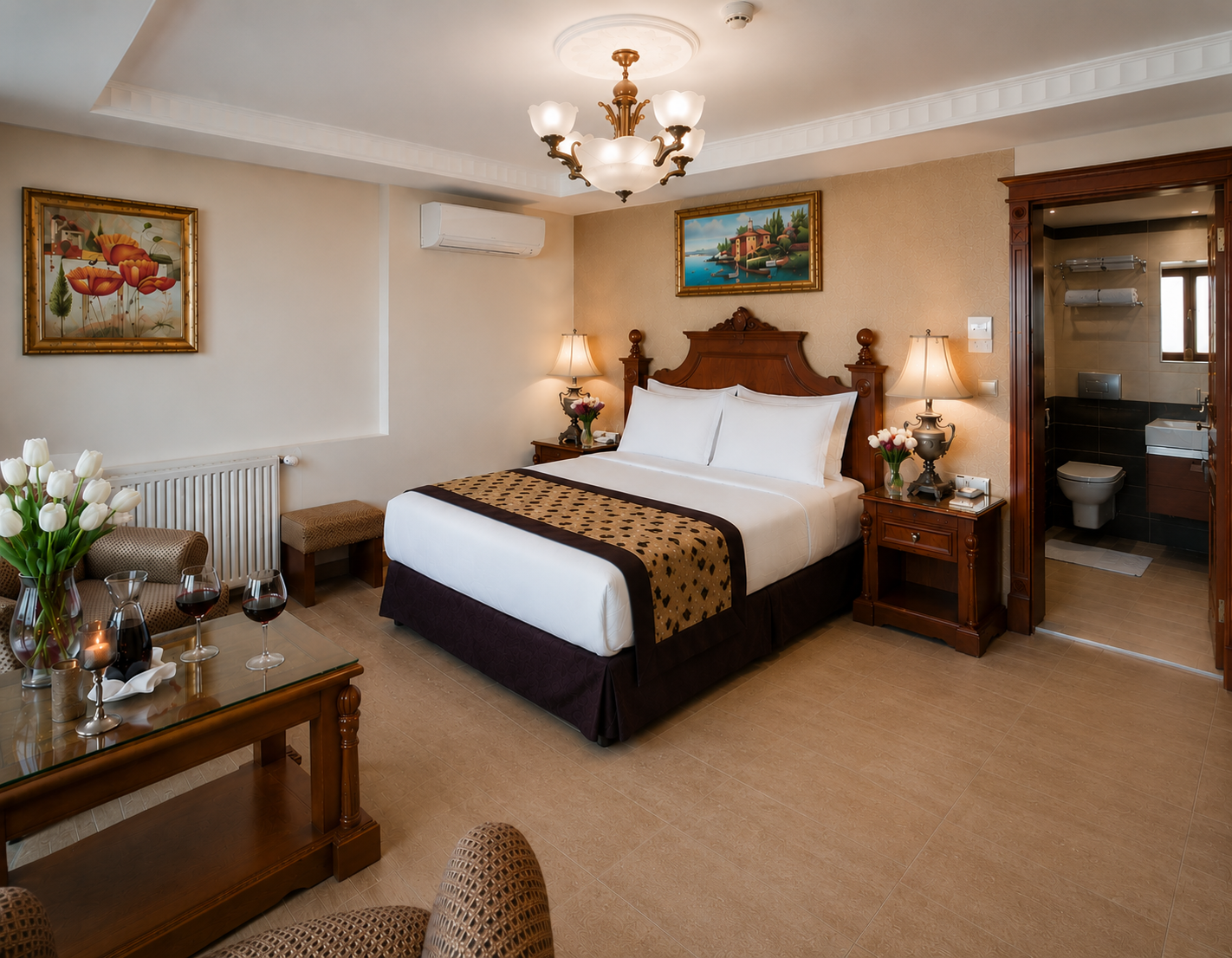 Executive Suite with Balcony, Sea view or Hagia Sophia view 20m2