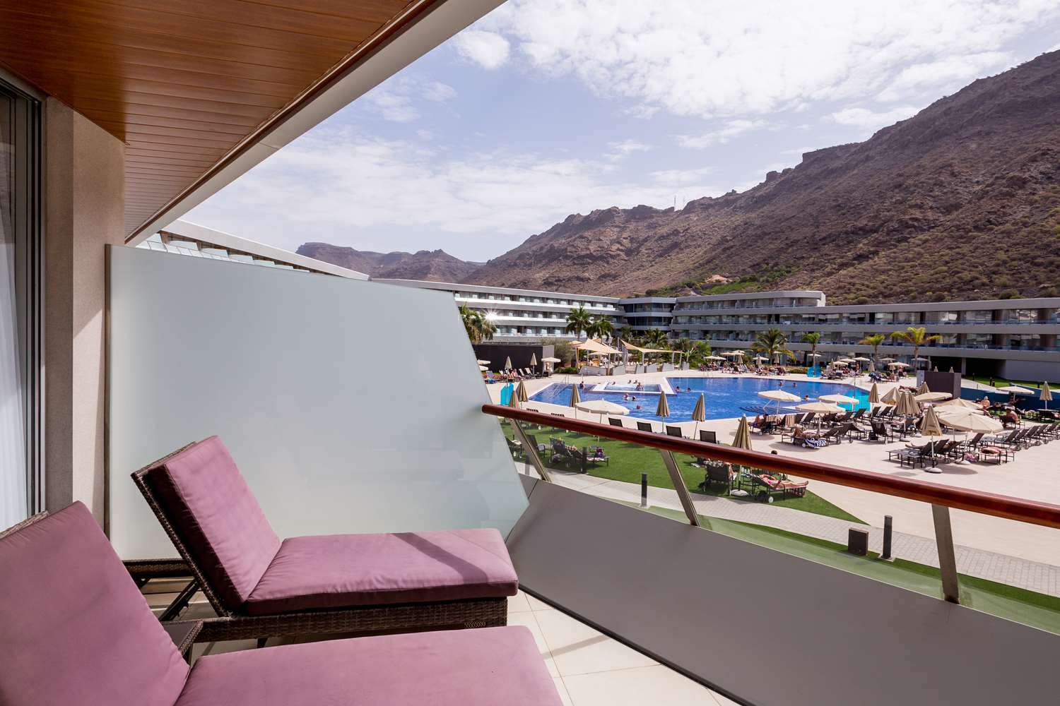 Supérieur(e) Chambre avec Balcon et Vue sur la Piscine