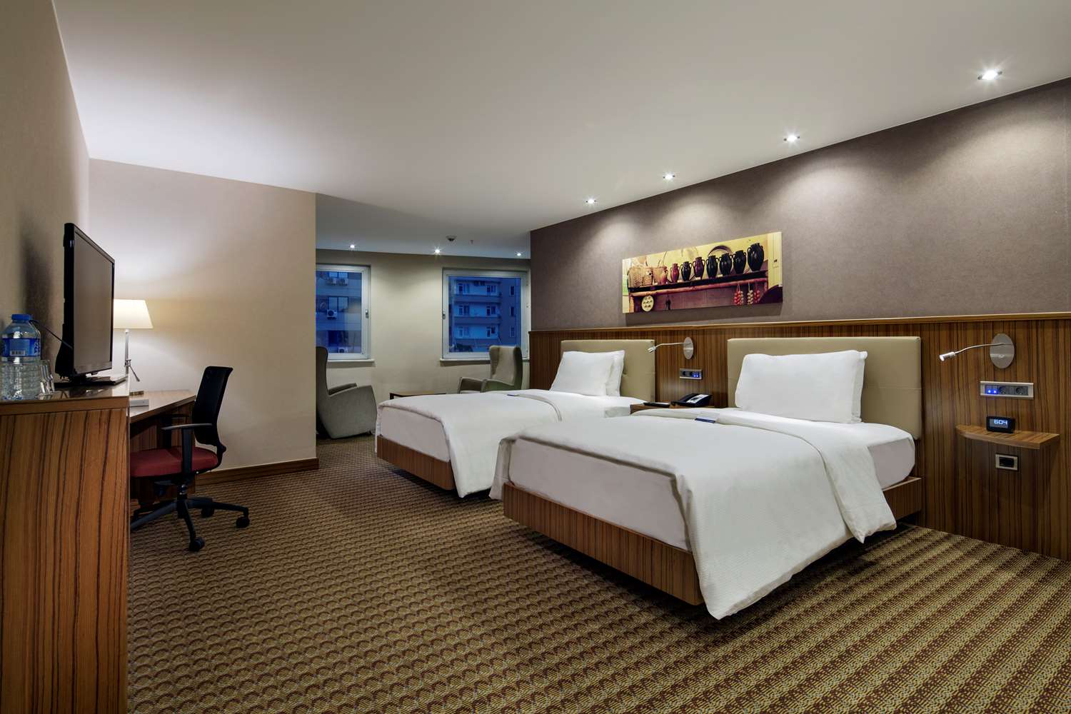 Non-smoking twin room