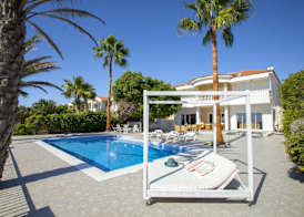 Sunset Beachfront Villa Meneou 2