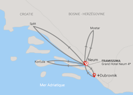 Circuit Les Merveilles de Dalmatie et séjour au Framissima Grand Hôtel Neum 2
