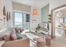 Cozy 1BR with balcony sea view 2