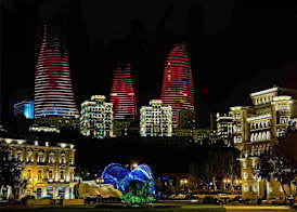 Fairmont Baku, Flame Towers 2