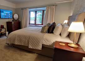 Luxury Bed And Breakfast at Bossington Hall in Exmoor, Somerset 3