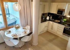 Superb 1BR home with sauna and terrace 5