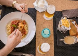 Coral beach house & food 2