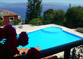 Apraos Bay Hotel In Kalamaki Beach, a nice view over the whole Apraos Bay 3