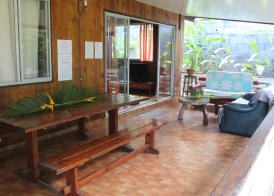 Pension TE MITI - PLAGE-BEACH 200m - Mahana Parc & Vaiava Beach pk18 - B&B CHAMBRES ou DORTOIR 5